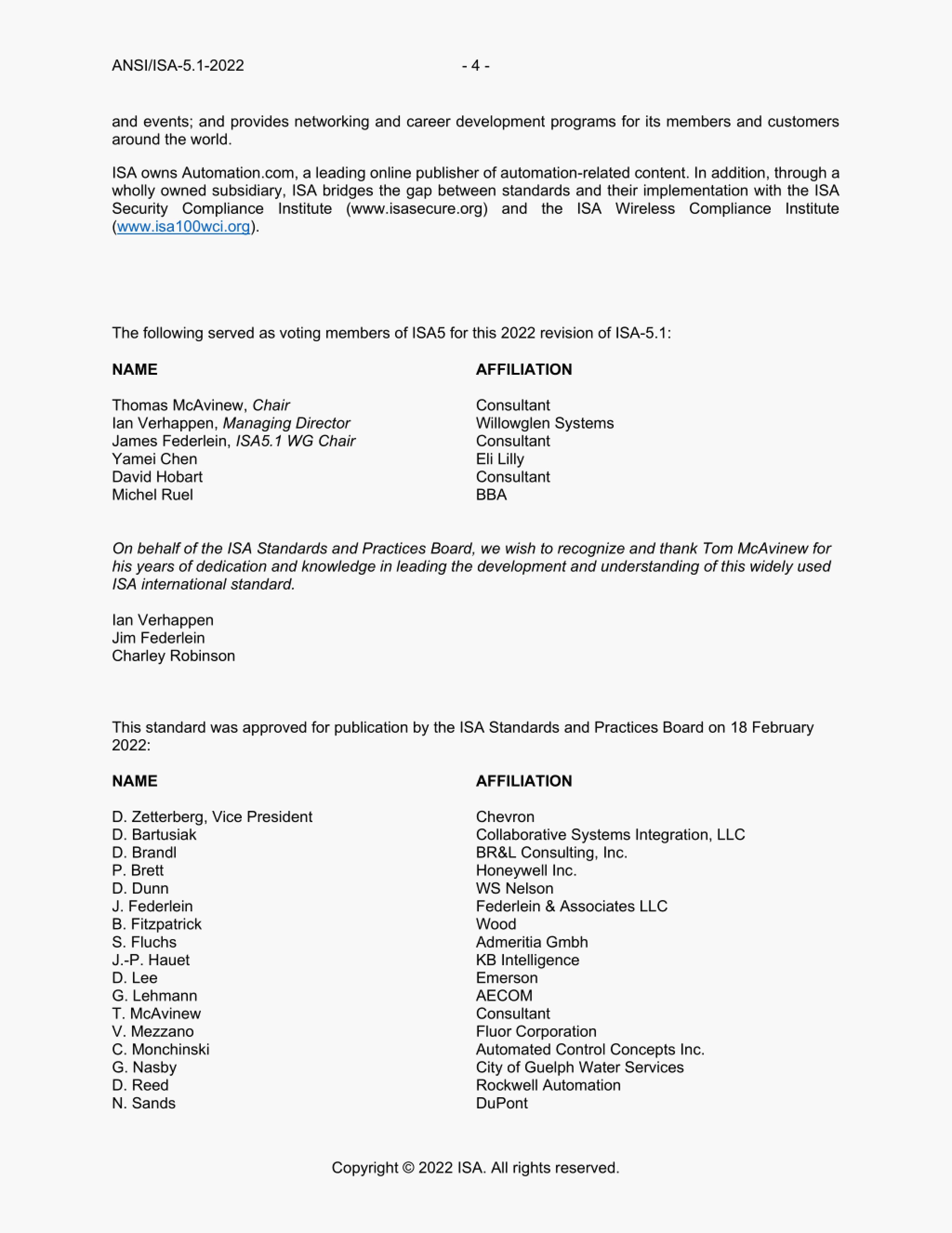 ANSI/ISA 5.1-2022 仪表符号和标识 高清PDF 完整126页 10M (Instrumentation Symbols and ...